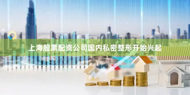 上海股票配资公司国内私密整形开始兴起