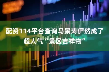 配资114平台查询马景涛俨然成了超人气“景区吉祥物”